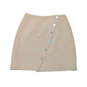 Maje NWOT Justine Snap Mini Skirt